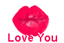 love you valentine kiss