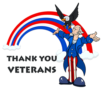 Uncle Sam Thank You Veterans