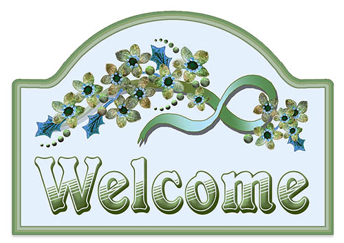 welcome flowers