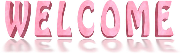 pink welcome