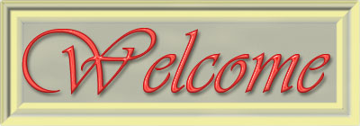 welcome clipart on frame